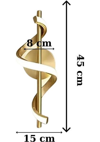 İkili Sarı LED Aplik, Güçlü ve Şık Alüminyum Aydınlatma, GU10 Duy Tipi modelleri