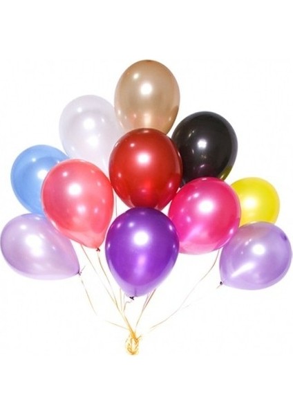 Karışık Adet Seçenekli Metalik Renk Balon Setleri fırsatları