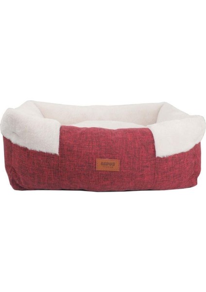 Bordo Xlarge rahat yastık ve yatak, konforlu uyku için ideal seçim.