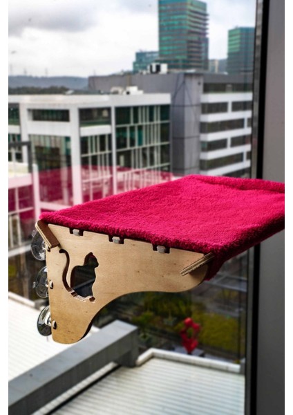 Rahat ve şık kedi yatağı, fuşya, 80x60 cm, yüksekliği 20 cm, ev konforu için ideal fırsatları