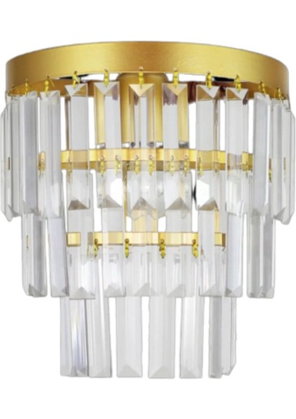 Şık kablosuz pilli kristal taşlı modern aplike, her mekana uyum sağlar, E27 duy. fiyatları