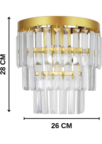 Şık kablosuz pilli kristal taşlı modern aplike, her mekana uyum sağlar, E27 duy. modelleri