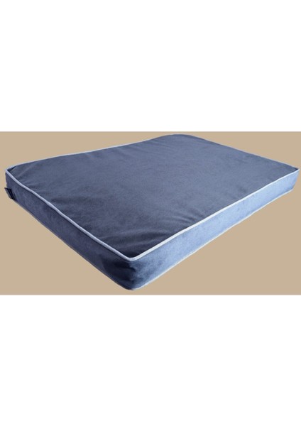 Yıkanabilir Visco Dolgulu Çift Taraflı Köpek Yatağı, Siyah Gri, 40x60x10cm fırsatları