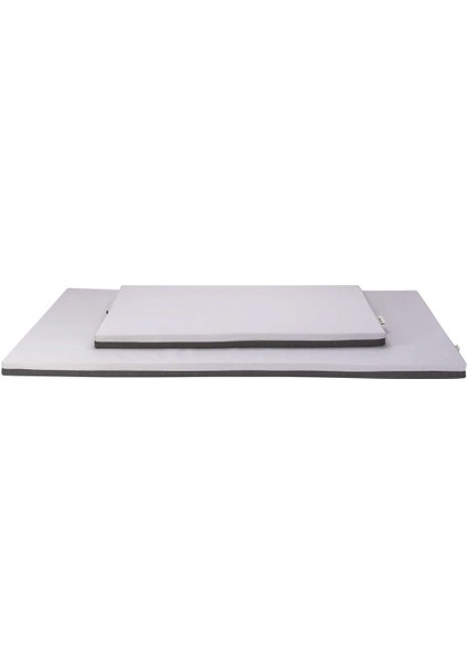 Yumuşak ve konforlu açık gri ortopedik köpek yatağı 75x115 cm fırsatları