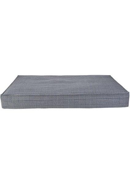 Lima Varius Lacivert Kareli Köpek Yatağı L 75X110CM Dpmah