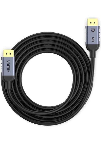 Unıtek Dısplay Port 2.1 %100 Bakır 1.5mt 16K&60Hz (C1626GY01-1.5M) fiyatları