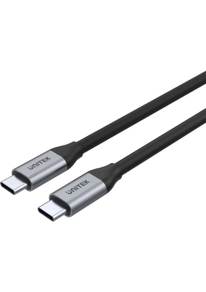 Unıtek Usb-C 3.2 Kablo 2mt 5gbps, 100W Pd, 4K&60Hz (C14091ABK)