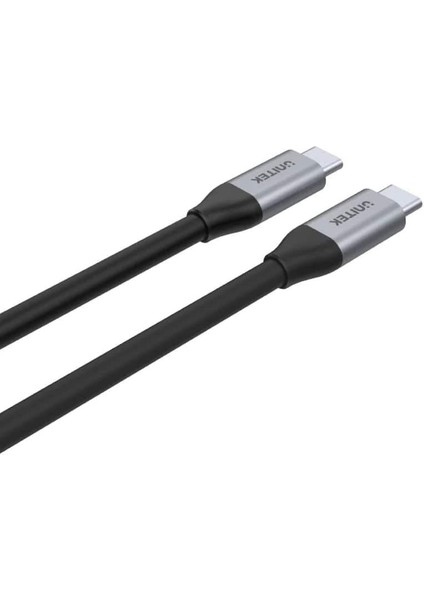 Unıtek Usb-C 3.2 Kablo 2mt 5gbps, 100W Pd, 4K&60Hz (C14091ABK)