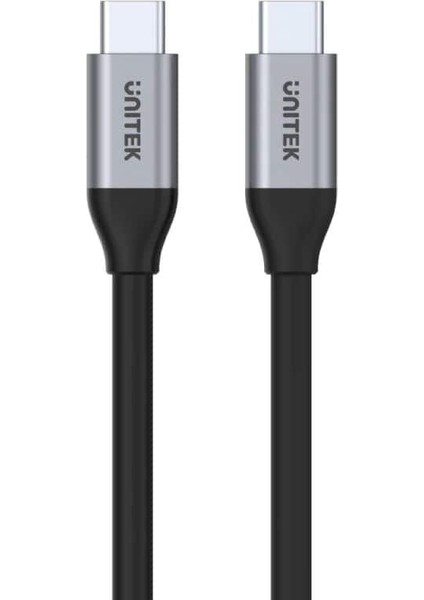 Unıtek Usb-C 3.2 Kablo 2mt 5gbps, 100W Pd, 4K&60Hz (C14091ABK)