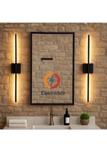 Modern Kare Led Duvar Aplik Siyah, şık ve şık aydınlatma çözümü, Alüminyum, E27
