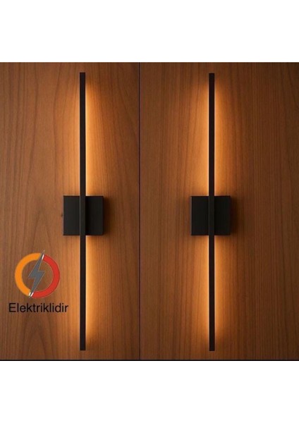 Modern Kare Led Duvar Aplik Siyah, şık ve şık aydınlatma çözümü, Alüminyum, E27 modelleri