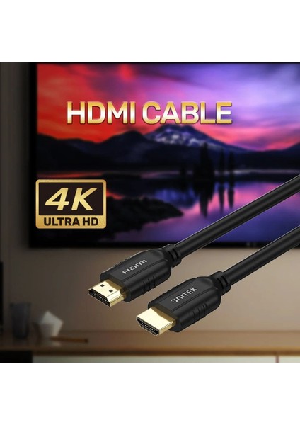 Unıtek Hdmı2.0 Kablo 1.5mt 4K&60Hz (C11079BK-1.5M)
