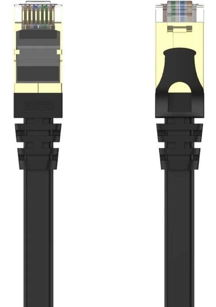Unıtek Cat7 Patch Kablo 2mt Flat 10GBPS (C1897BK-2M)