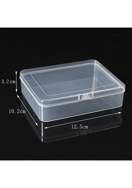 Şeffaf Mini Saklama Kutusu, Takı ve Elektronik Organizer, Kapaklı, 12,5cm fiyatları