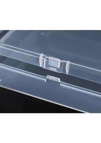 Şeffaf Mini Saklama Kutusu, Takı ve Elektronik Organizer, Kapaklı, 12,5cm fırsatları