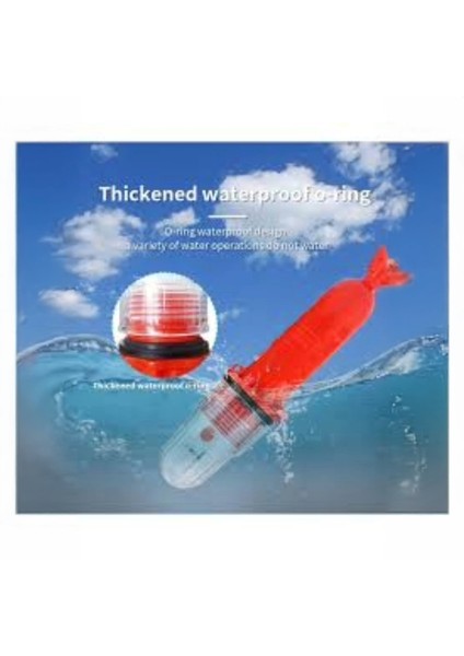 Balıkçılık Lambası Su Altı Şamandıra Yanıp Sönme Işık Yüzen Balıkçı Su Geçirmez Işıldak fırsatları