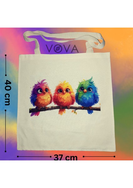 Havada Moda – Uzun Saplı Bez Çanta