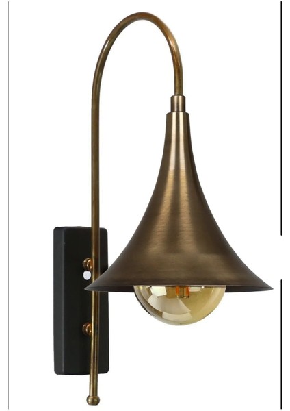 Şık Eskitme Metal Aplik, Modern Tasarım, Otel-Restoran-Yatak Odası, Altın Renk fiyatları