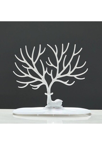 Geyik Tasarımlı Takı Saklama Askısı, 2'li, Kahverengi fiyatları