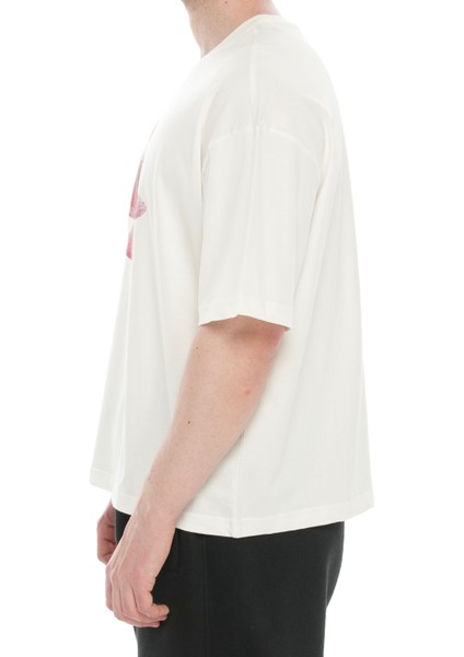 %100 Pamuk Bisiklet Yaka Boxy Fit Erkek Kısa Kollu T-Shirt fiyatları