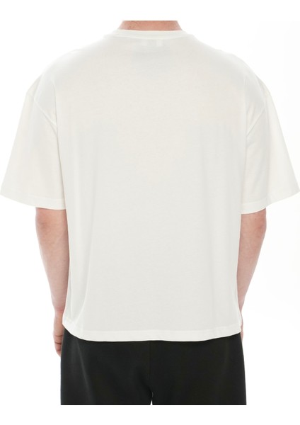 %100 Pamuk Bisiklet Yaka Boxy Fit Erkek Kısa Kollu T-Shirt modelleri