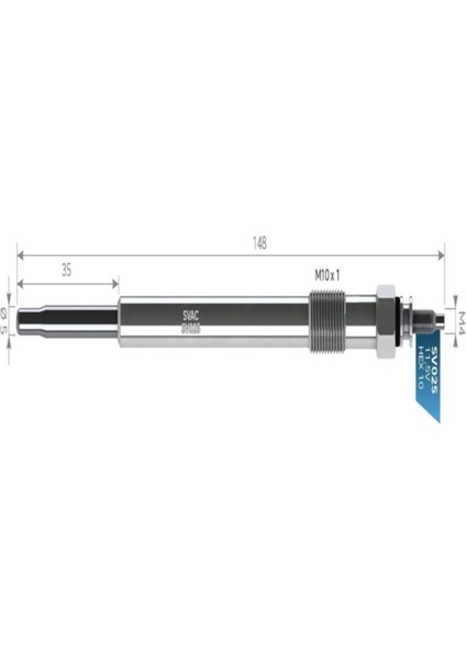10AD. SV025 02JD61164 1096527 1309471 Kızdırma Bujısı 11,5V Boxer Iıı Jumpe