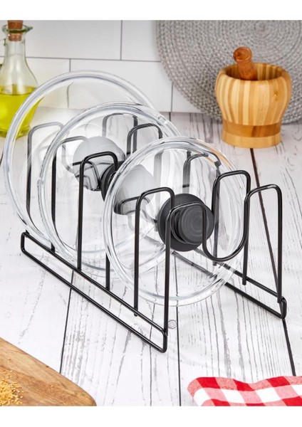 Tencere Kapağı Organizeri - 5 Bölmeli Tencere Kapak Rafı fiyatları