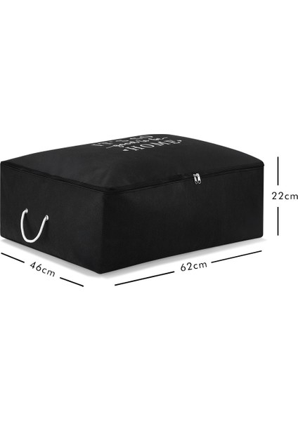 Büyük Boy Baza Altı Yastık Yorgan Kazak Hurcu / 62X46X22