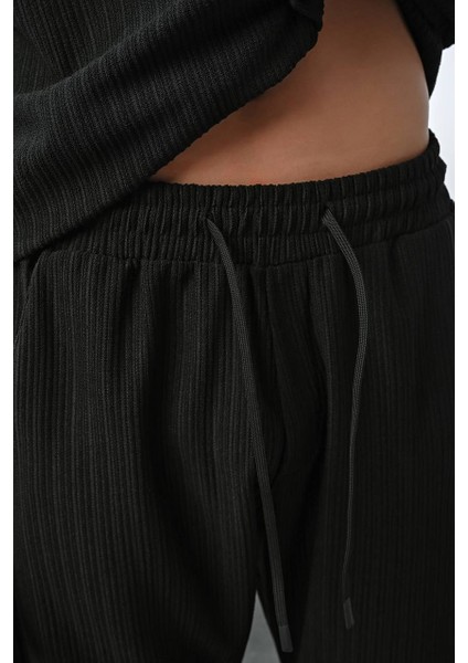 Fitilli Baggy Erkek Jogger Pantolon