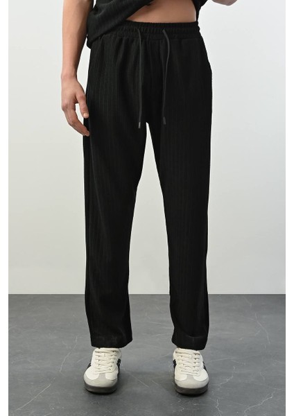 Fitilli Baggy Erkek Jogger Pantolon