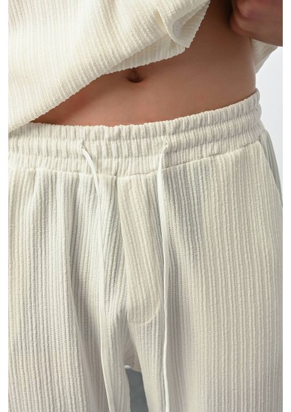 Fitilli Baggy Erkek Jogger Pantolon