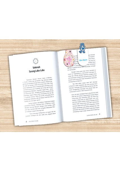 Magnetli (Mıknatıslı) Kitap Ayracı Care Bears Serisi 2li Set fırsatları