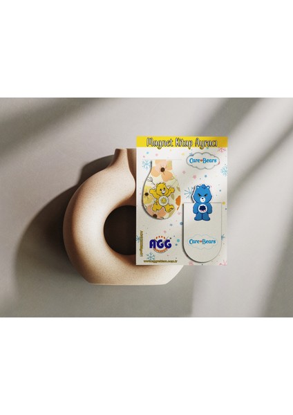 Magnetli (Mıknatıslı) Kitap Ayracı Care Bears Serisi 2li Set fiyatları