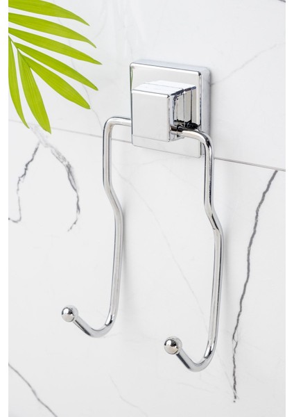 601 Kare Yapışkanlı 2 Li Askı Krom fiyatları