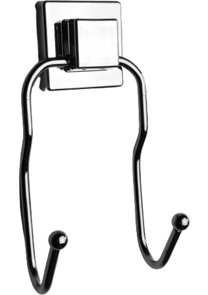 601 Kare Yapışkanlı 2 Li Askı Krom modelleri