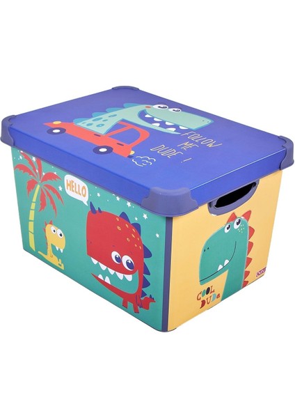 Style Box Dude Dekoratif Oyuncak Kutu Seti - 3x 17LITRE