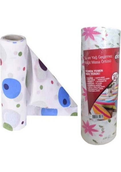 20 Adet Sıvı Geçirmez Çok Renkli Masa Örtüsü 100x120 cm, Tek Kullanımlık fiyatları