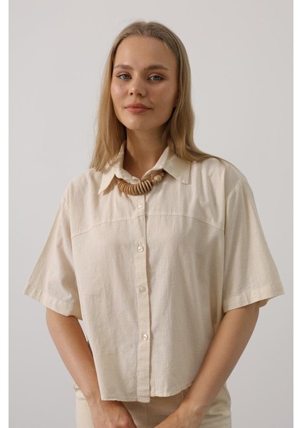 Yarım Kol Gömlek - Taş fırsatları