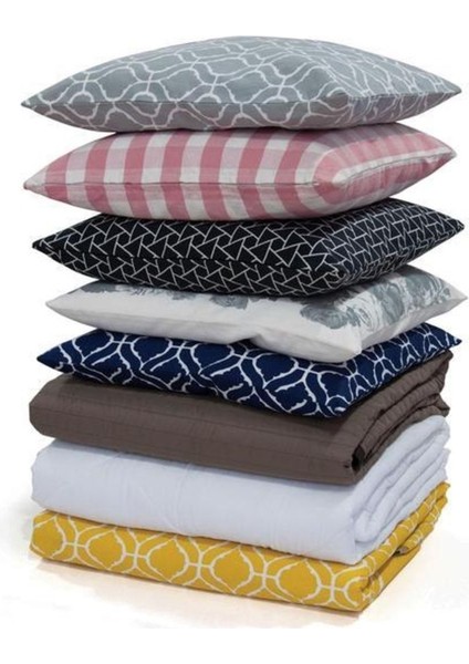 Gri Vakumlu Küp Poşet, Pratik ve Şık Saklama Çözümü, Mika Materyal