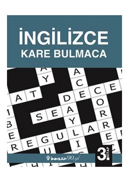 Ingilizce Kare Bulmaca 3.