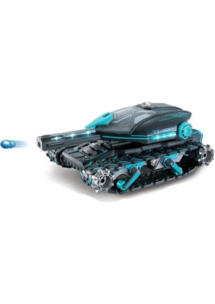 2.4ghz Uzaktan Kumandalı Şarjlı 4WD Paletli Su Bombası Atan Rc Savaş Tankı fiyatları