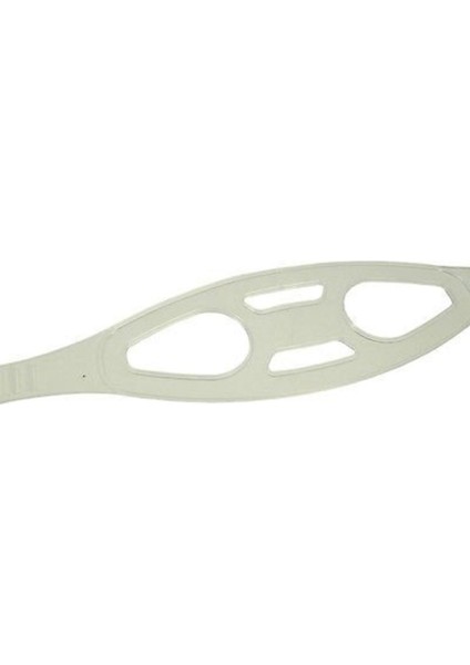 Şeffaf ve siyah silikon maske kayışı, rahat ve dayanıklı tasarım