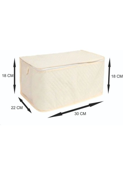 Çok Renkli 3 Adet Çorap Hurcu, 30x22x18 cm, Tela Malzeme fiyatları