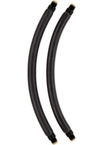 Siyah Amber Zıpkın Lastiği 18 mm 32 cm, dayanıklı ve yüksek performanslı, beyaz renk