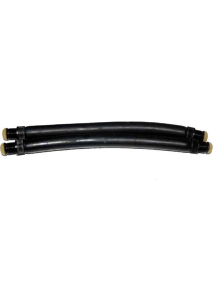 16 mm çift komponentli zıpkın lastiği, 20 cm, şık ve dayanıklı siyah renkli ürün
