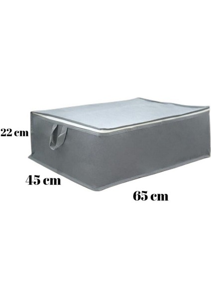 6'lı baza altı, çekyat altı ve büyük boy hurç, 65x45x22, gri renk fırsatları