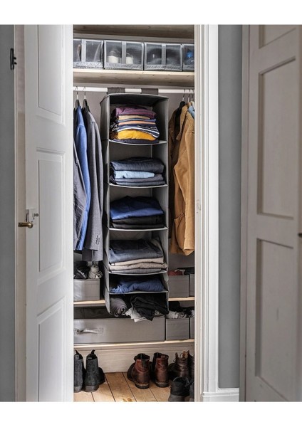 Koyu Gri Çok Amaçlı Hurç 93x55x19 cm, Hafif ve Şık Saklama Çözümü fiyatları