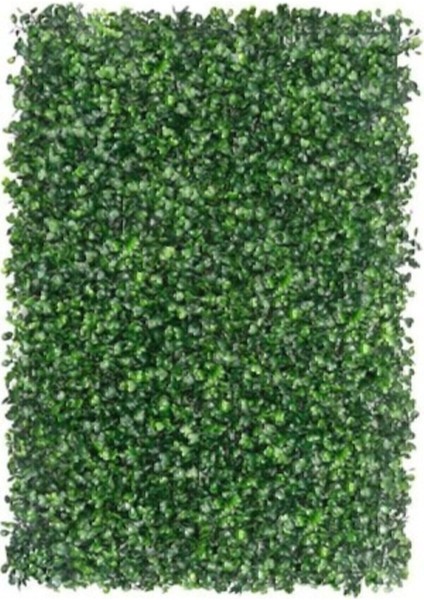 Yeşil yapay çiçek duvar paneli, 40x60 cm, dikey bahçe dekoru, yaprak tasarımı