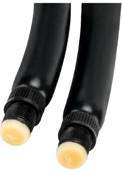 16mm 24cm Siyah ve Bej Zıpkın Lastiği, dayanıklı ve kullanışlı balıkçılık ekipmanı