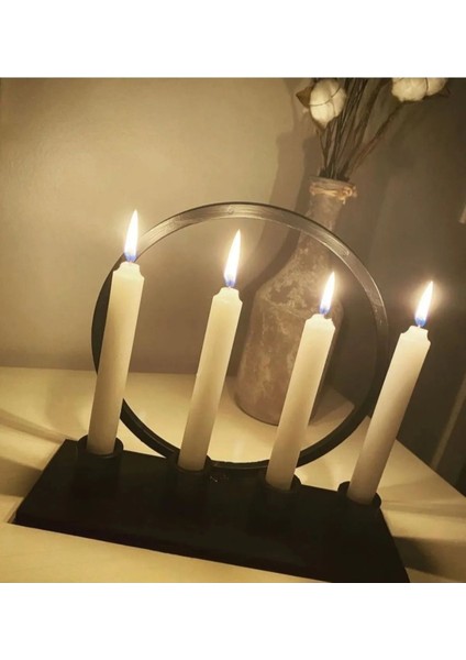 10 cm beyaz mum, dekor ve dilekler için ideal, kokusuz ve çoklu parça seçeneği fiyatları